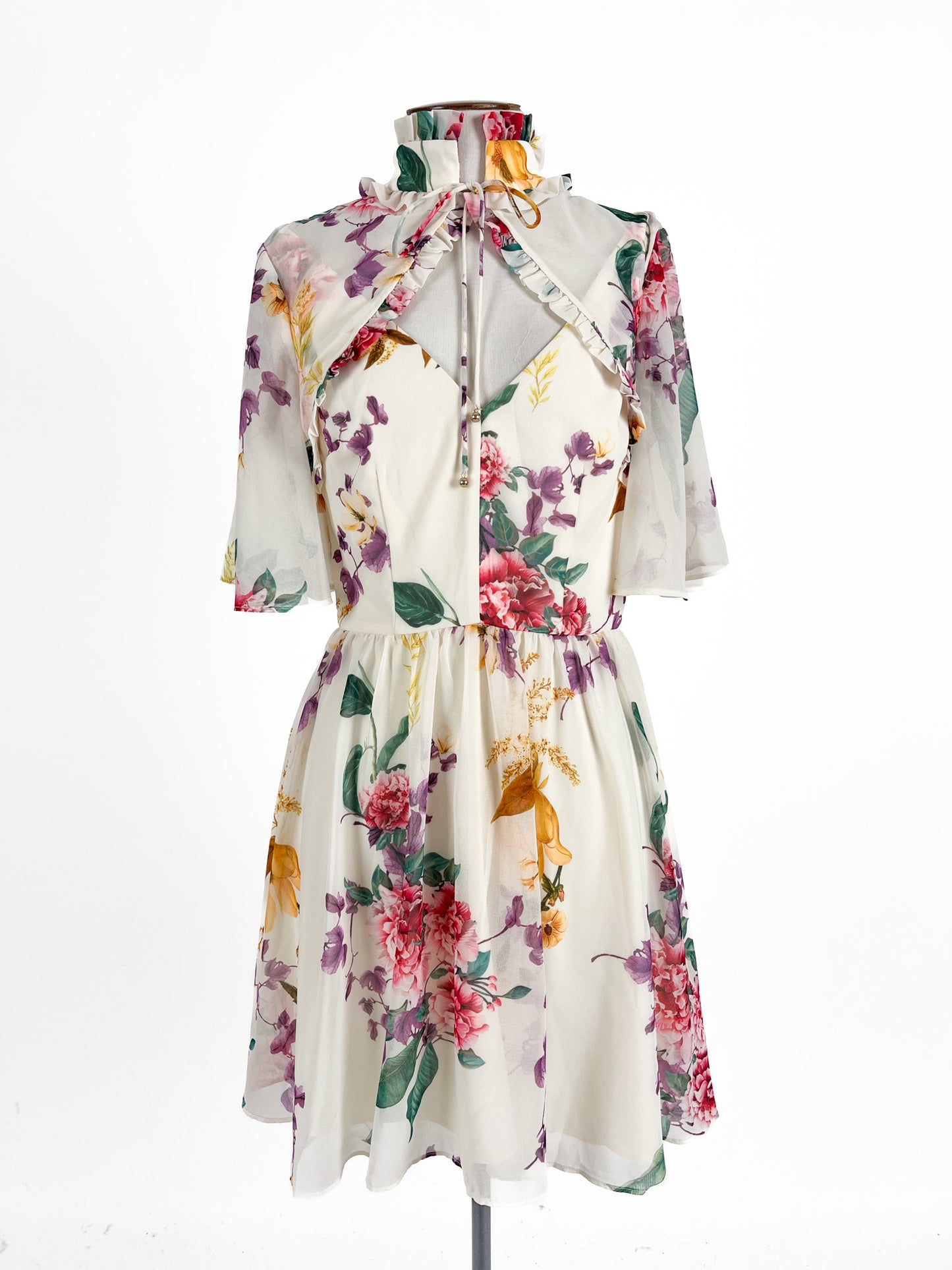 Keepsake | Multicoloured Cocktail Dress | Size 8
