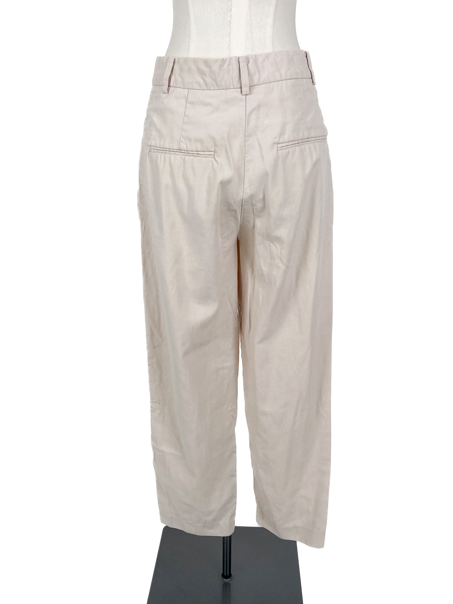 Mango | Beige Straight fit Pants | Size 10