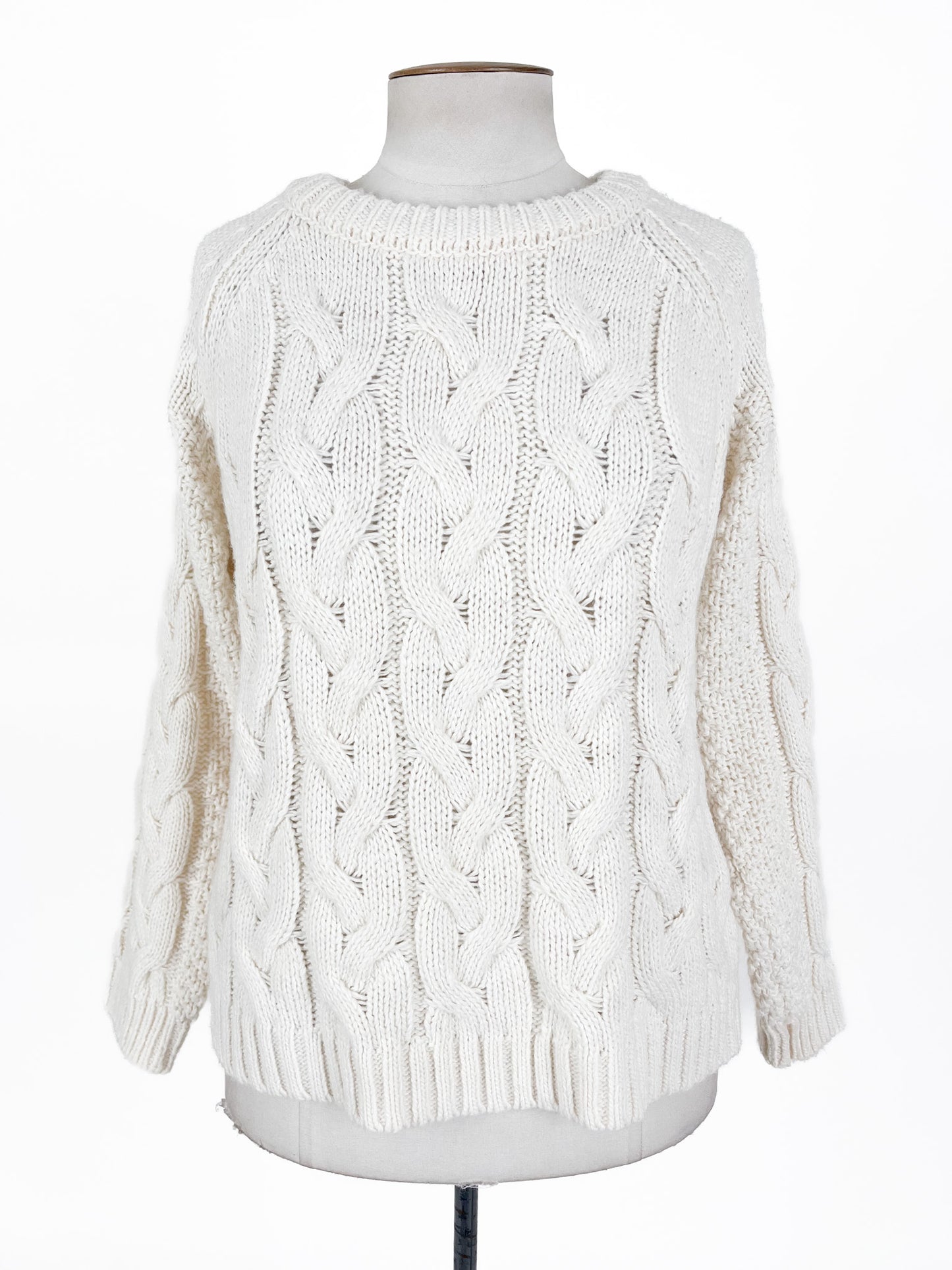 Glassons | White Casual Jumper | Size M