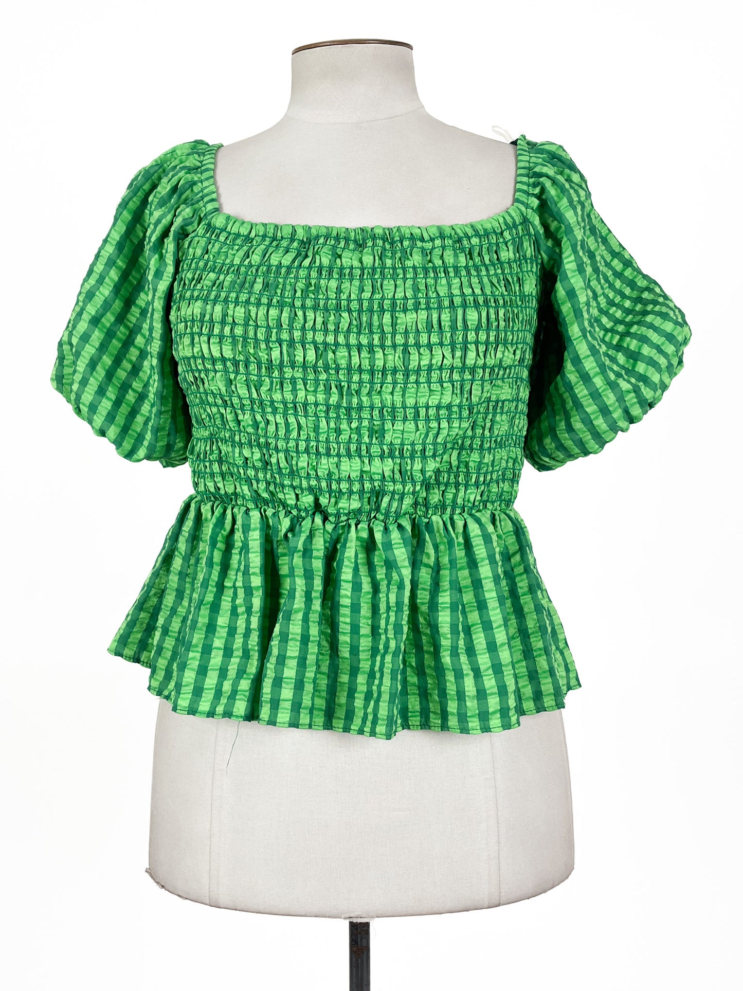 Never Fully Dressed | Green Top | Size L