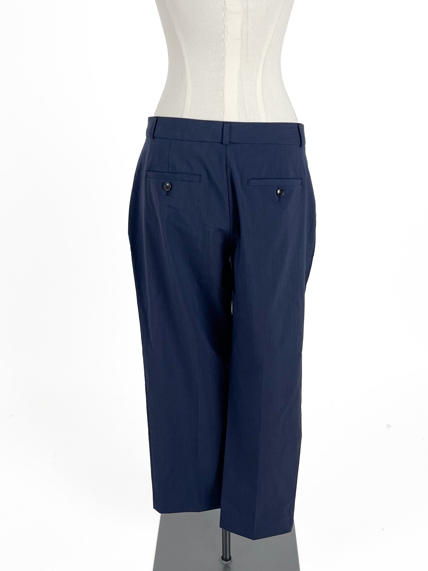 Banana Republic | Navy Low waisted Straight fit Pants | Size 10