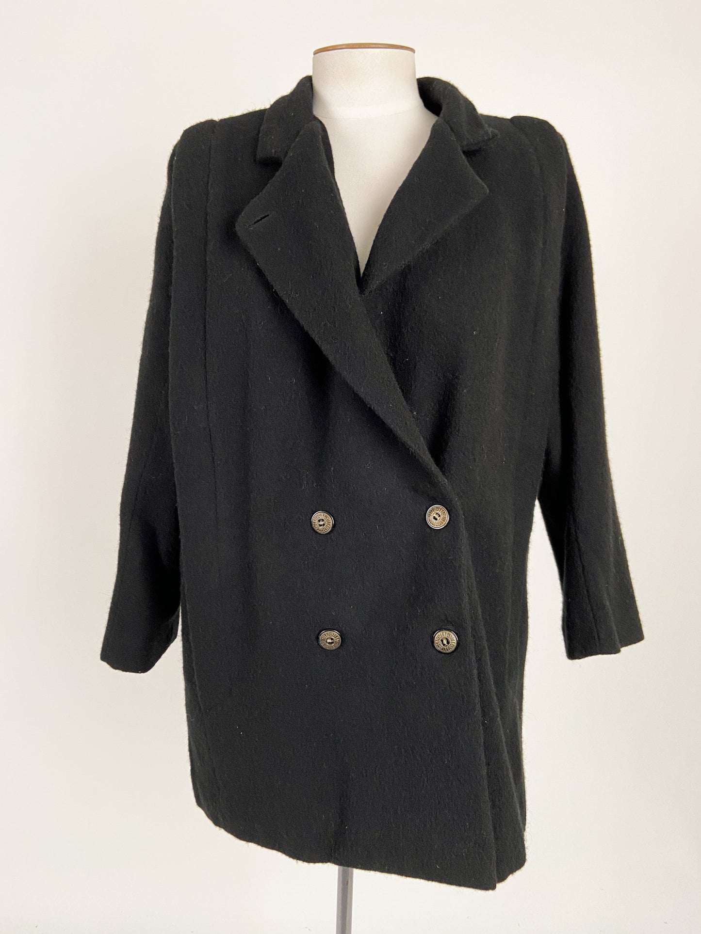 Peer Gynt | Black Workwear Coat | Size 14