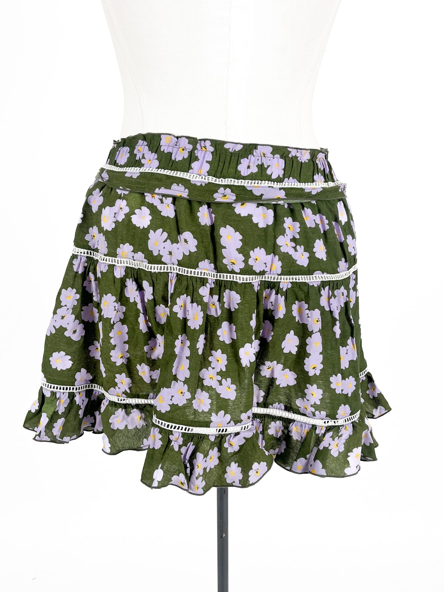 Leo + Be | Multicoloured Casual Skirt | Size 10