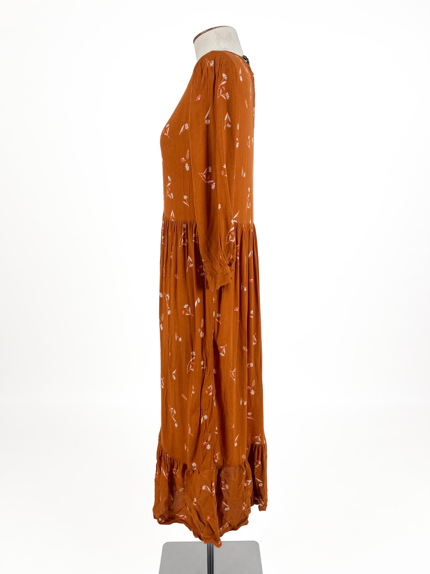 Whistle | Orange Casual Dress | Size 8