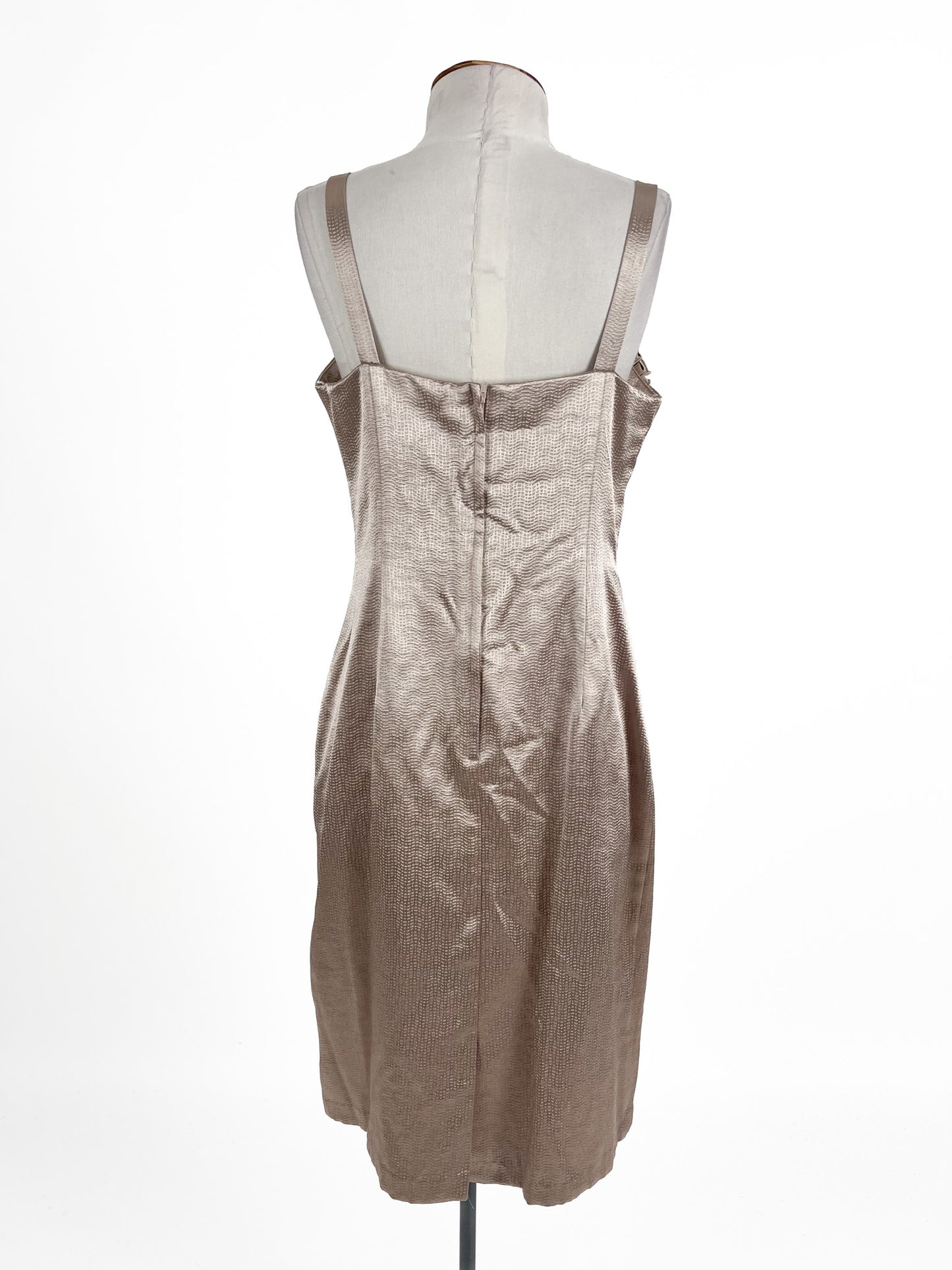Laura K | Gold Cocktail Dress | Size 10