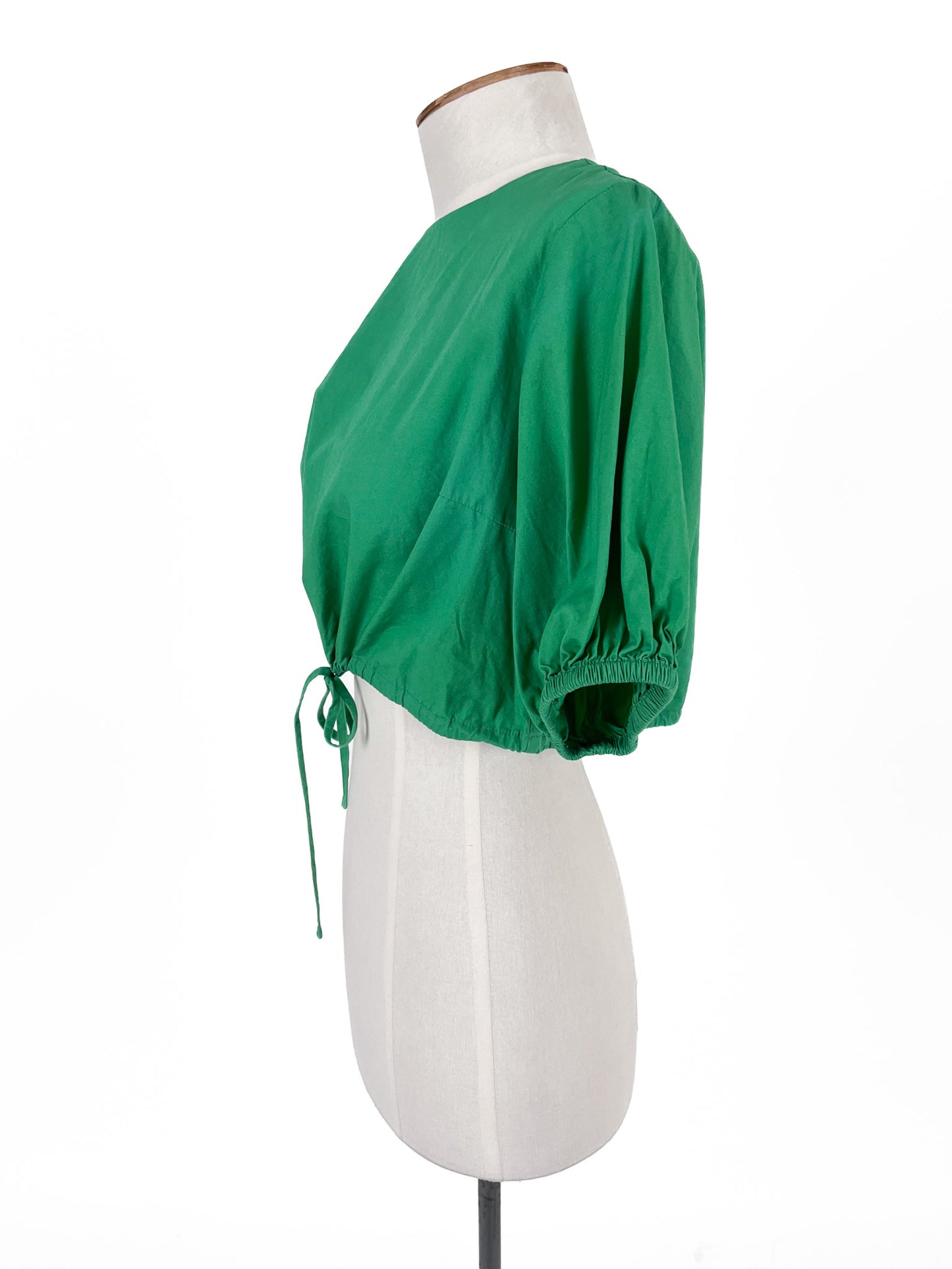 AERE | Green Casual Top | Size 8