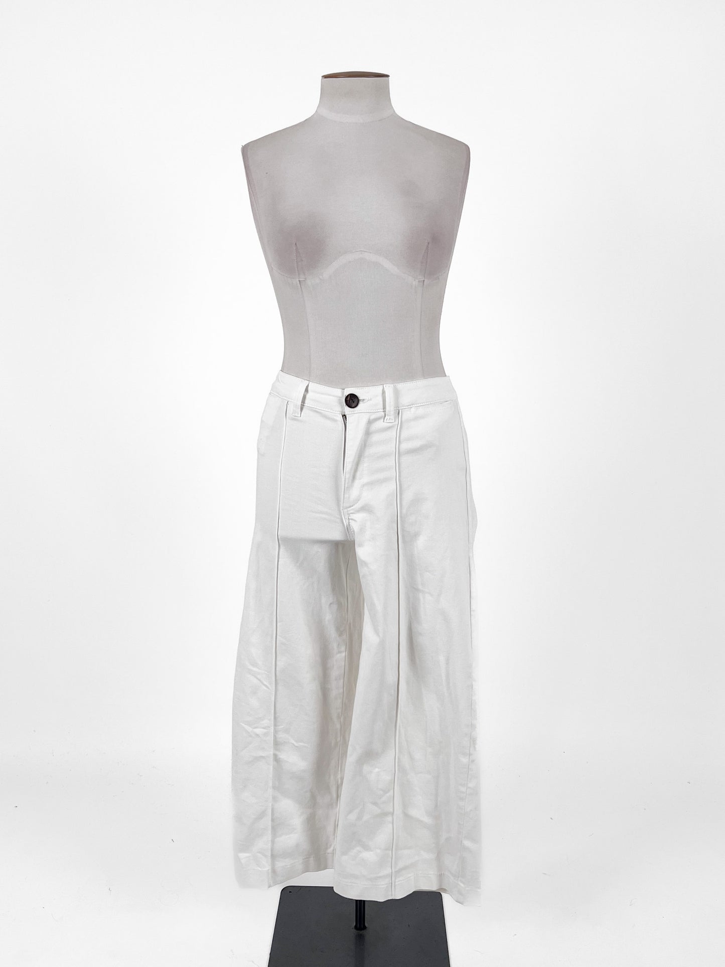 Unknown Brand | White Straight fit Pants | Size L