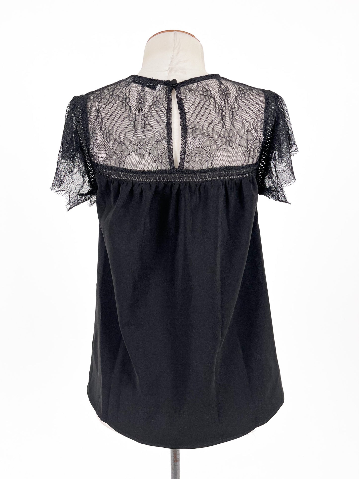 Atmos & Here | Black Casual/Workwear Top | Size 8