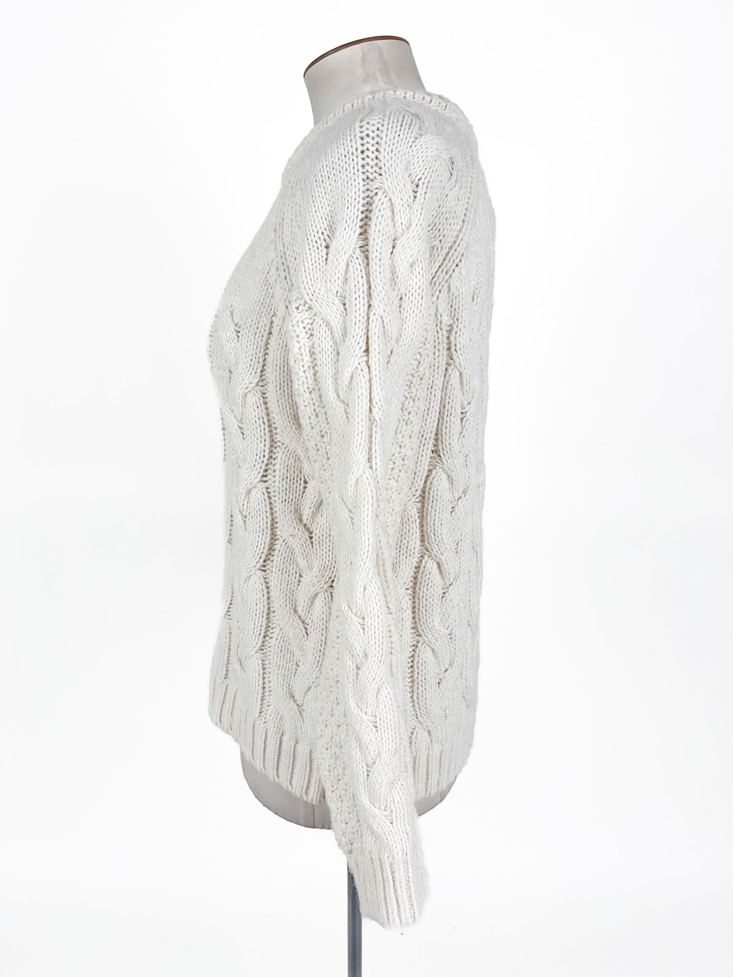 Glassons | White Casual Jumper | Size M