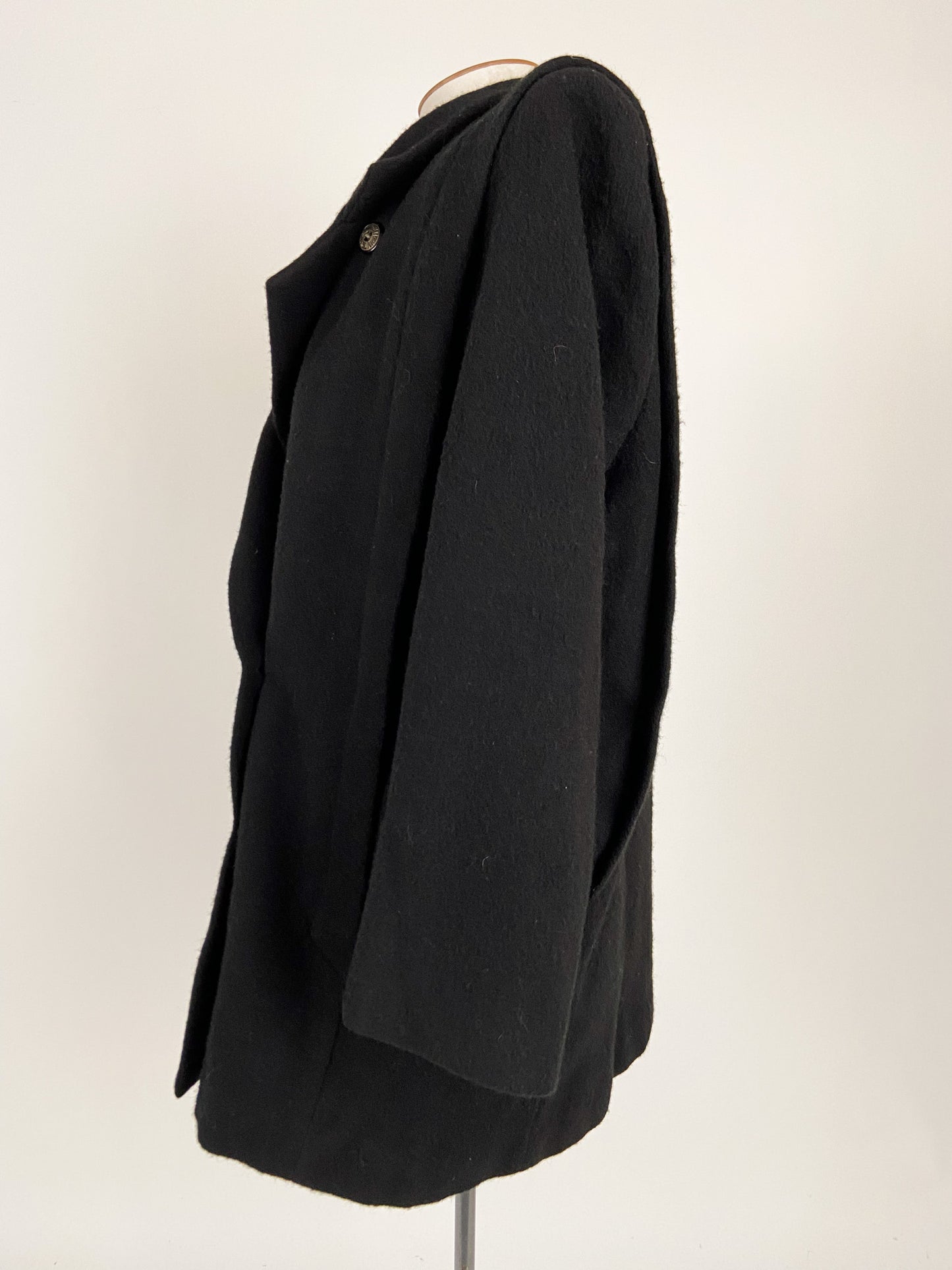 Peer Gynt | Black Workwear Coat | Size 14