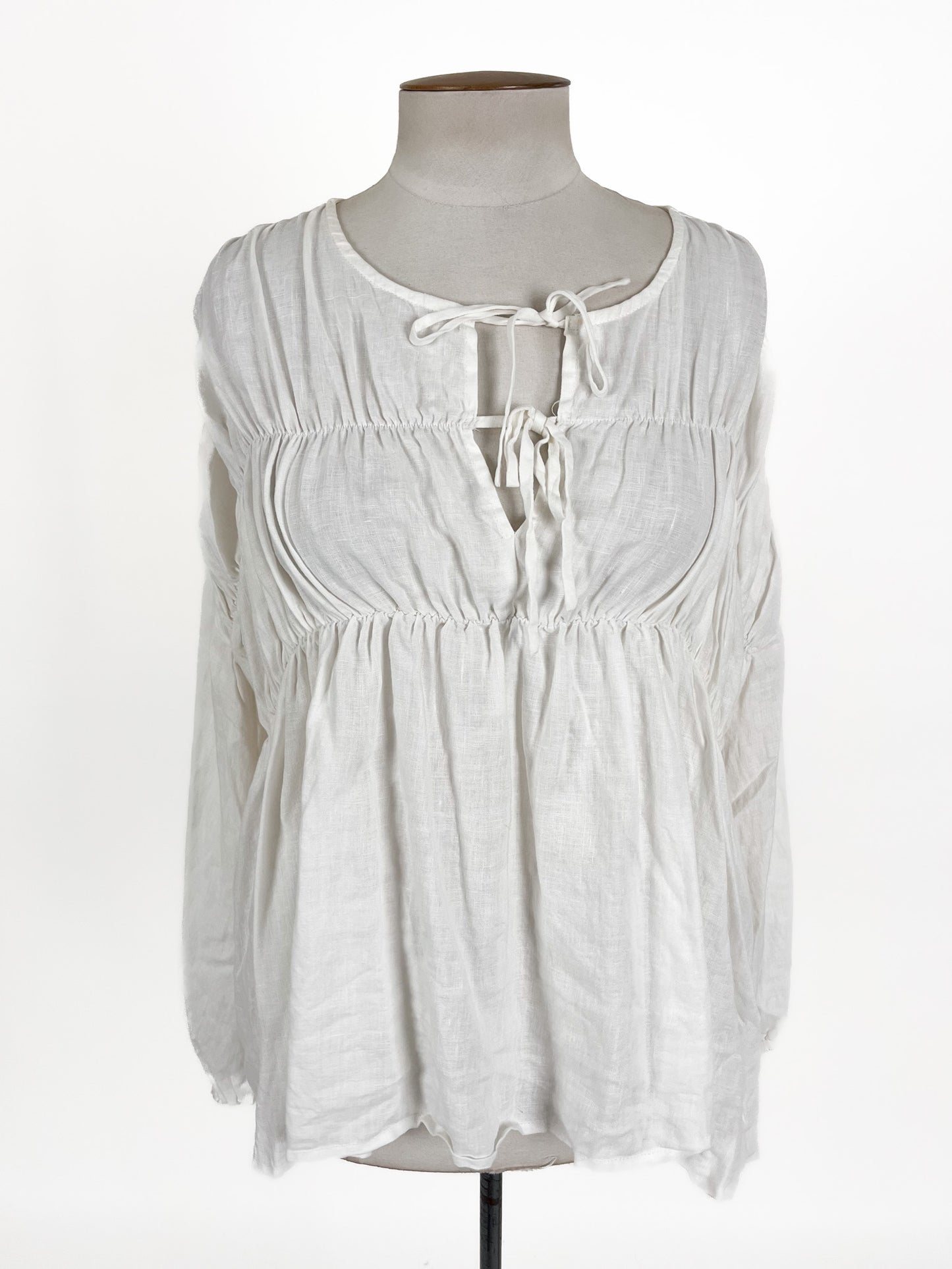 Zest | White Top | Size 18