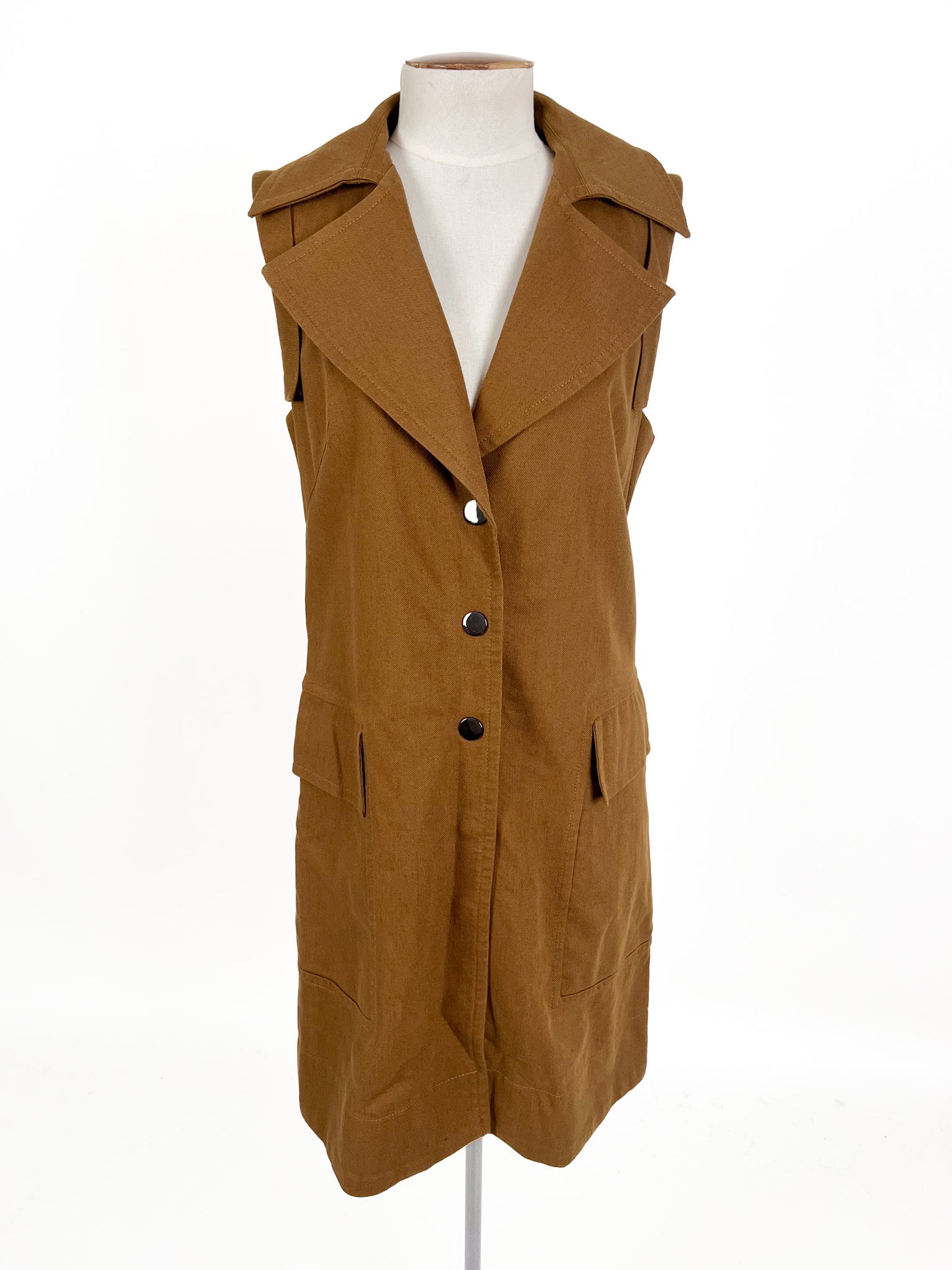 CUE | Brown Casual/Workwear Dress | Size 10