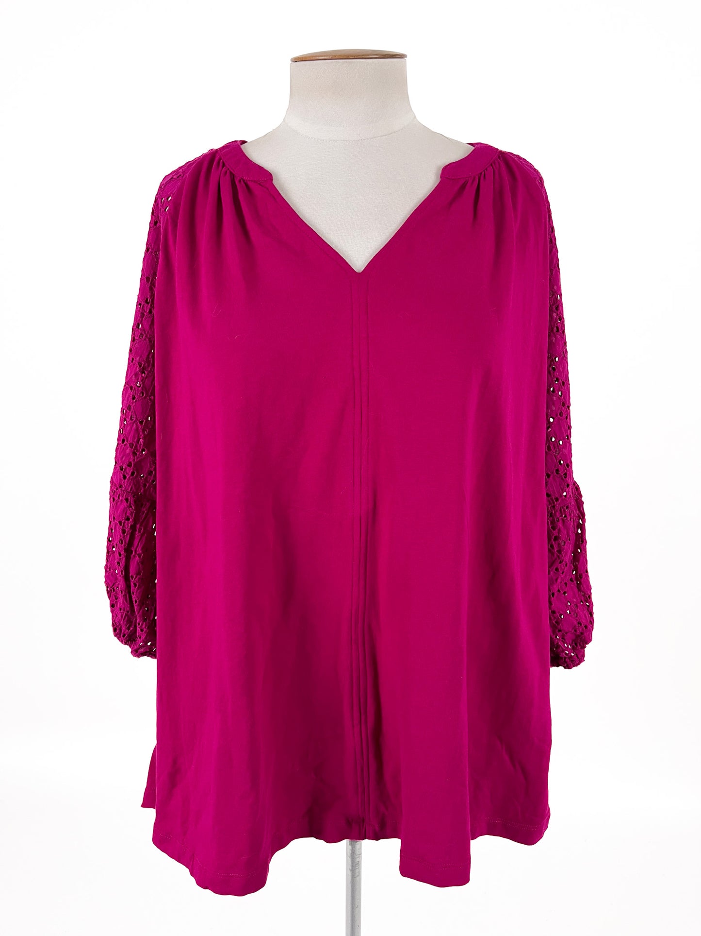 Virtuelle | Purple Casual Top | Size 20