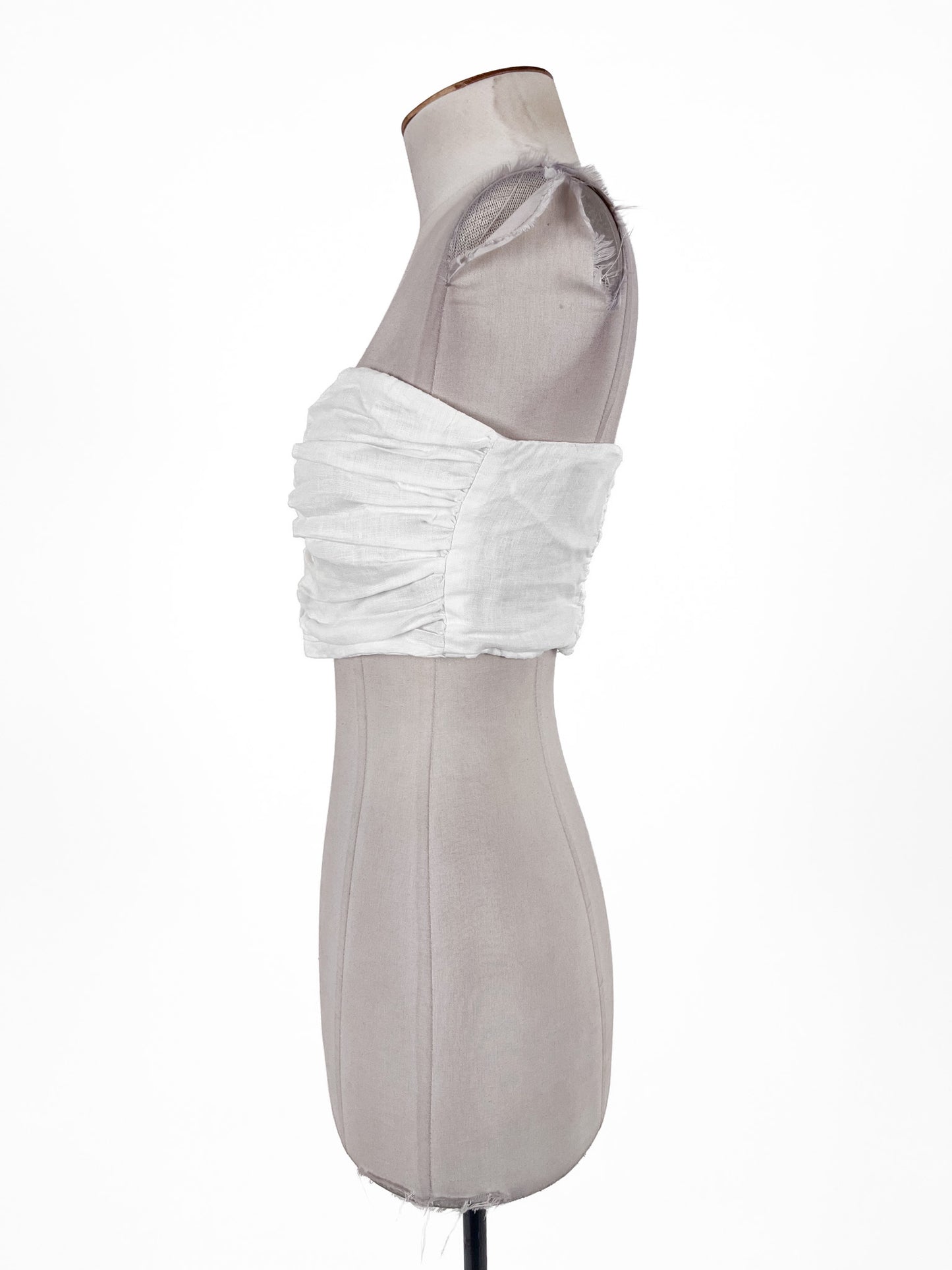 Dissh | White Casual Top | Size 8