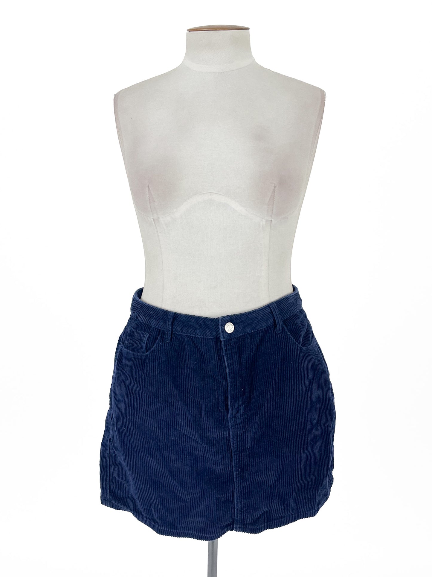 Missguided | Navy Casual Skirt | Size 14