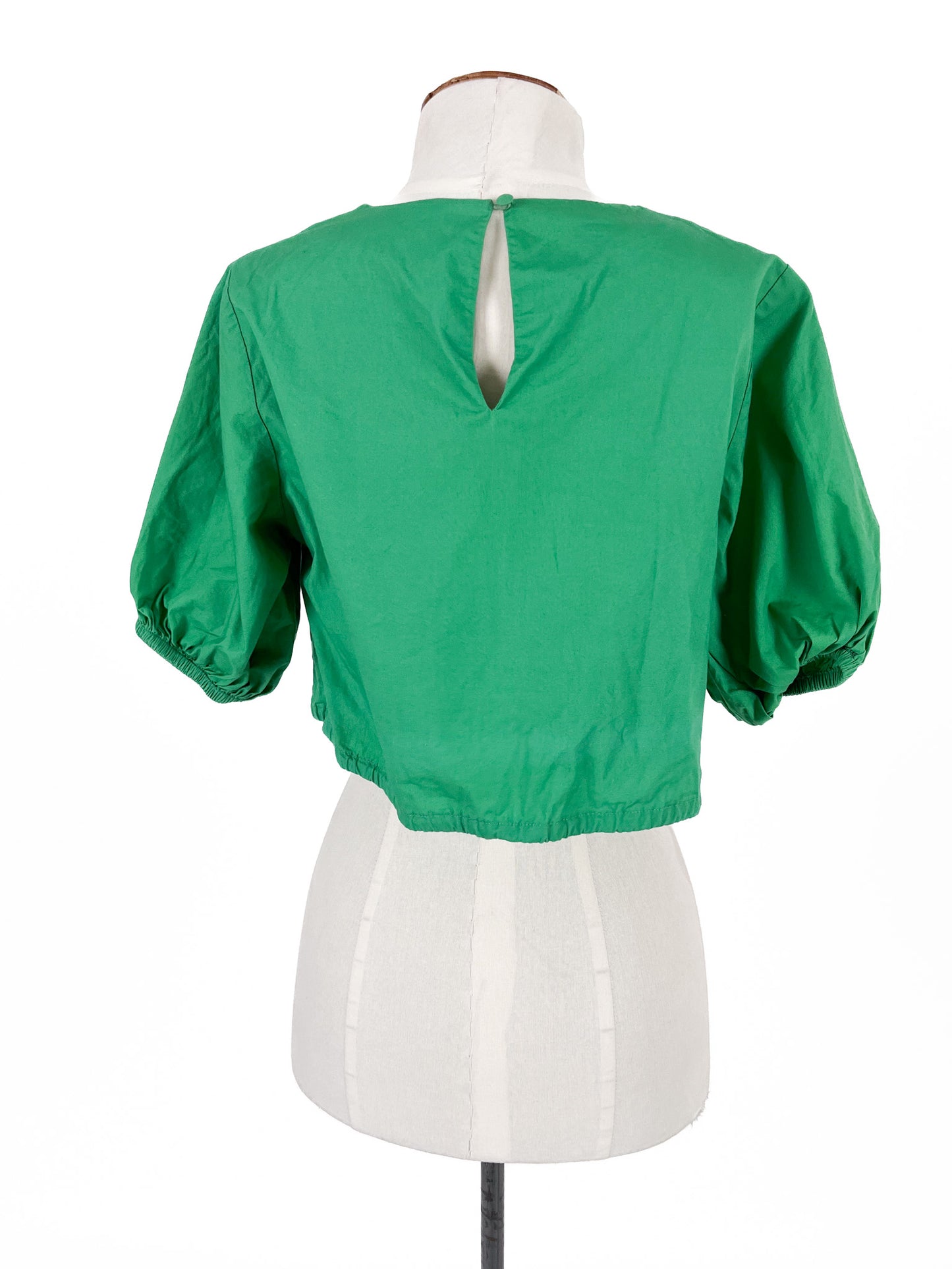 AERE | Green Casual Top | Size 8