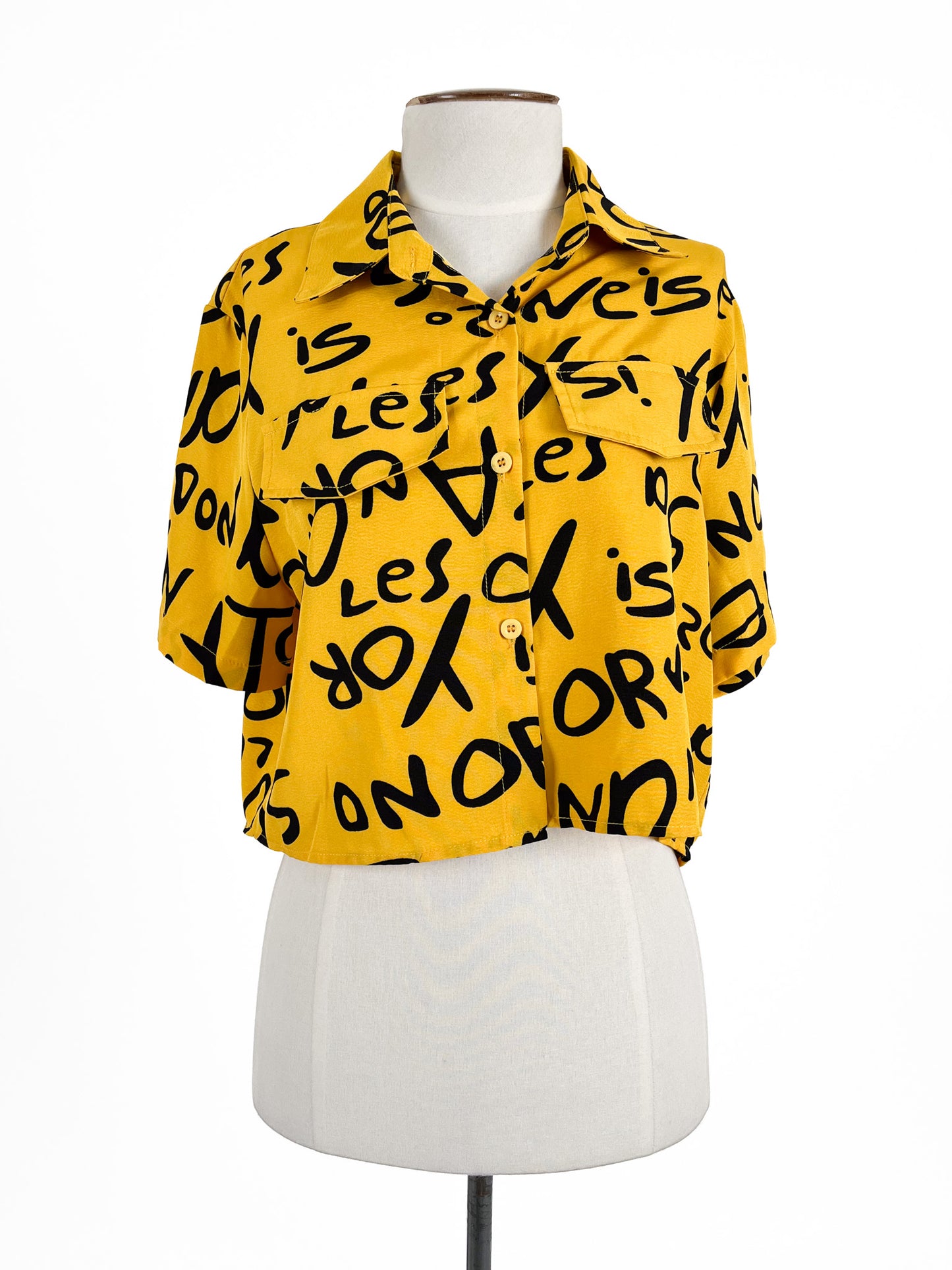 Yimoment | Yellow Casual Top | Size 10