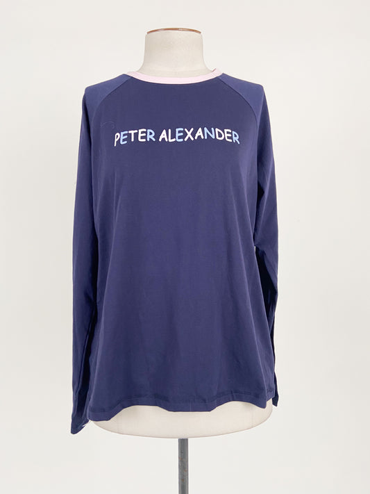Peter Alexander | Blue Sleep Top | Size S