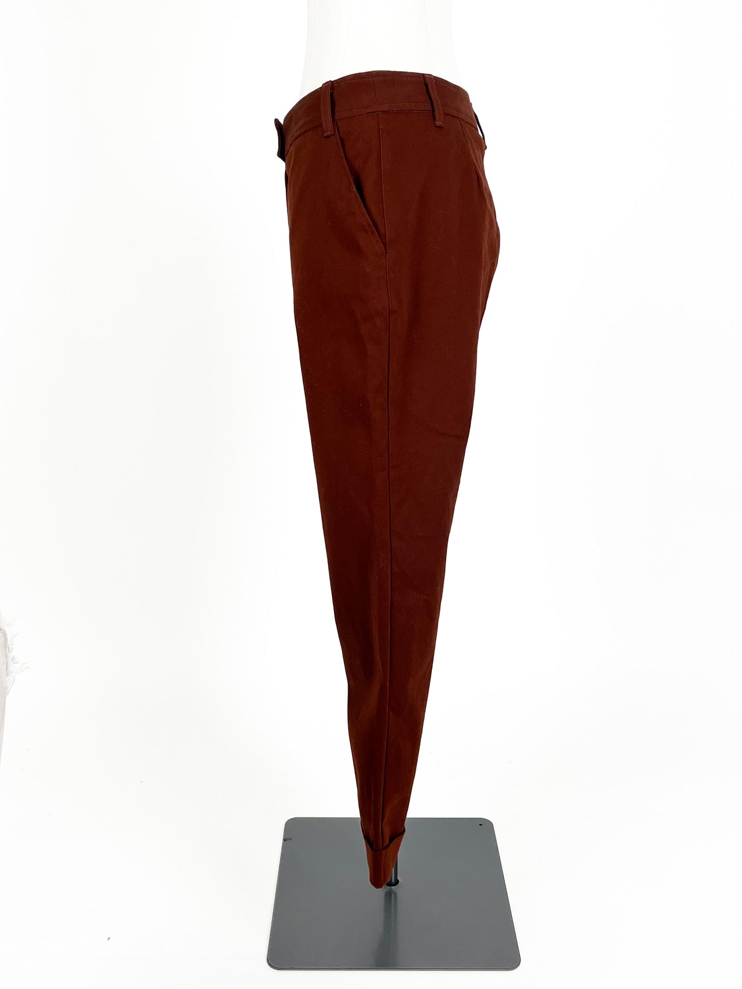 Sylvester | Brown Straight fit Pants | Size M