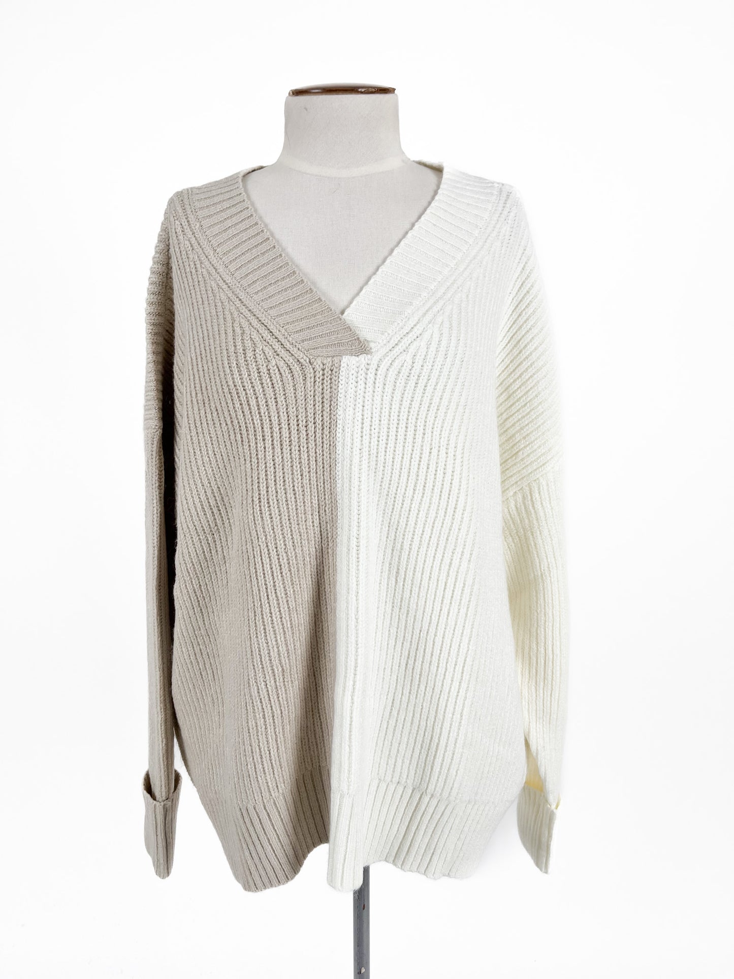 Rockmans | Beige Casual/Workwear Jumper | Size L