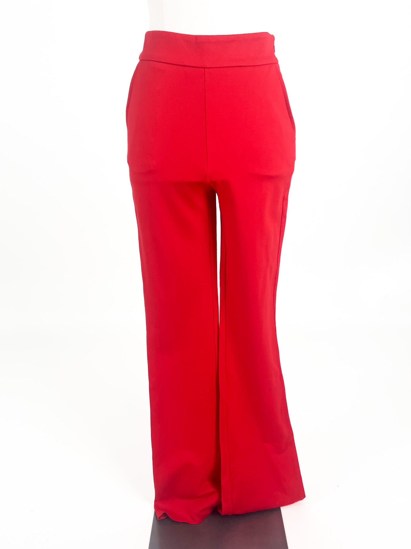 Mint Velvet | Red Straight fit Pants | Size 6