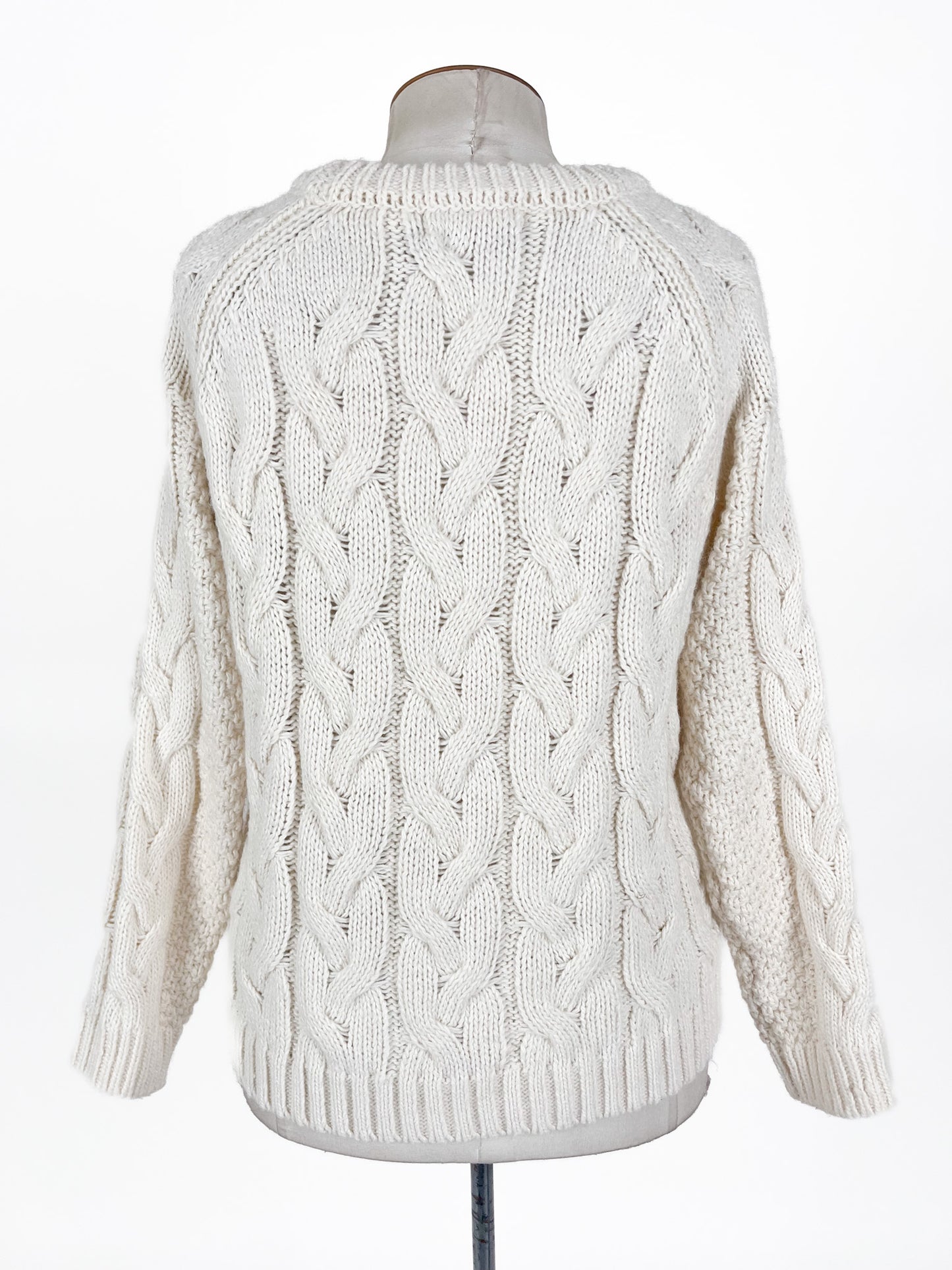 Glassons | White Casual Jumper | Size M
