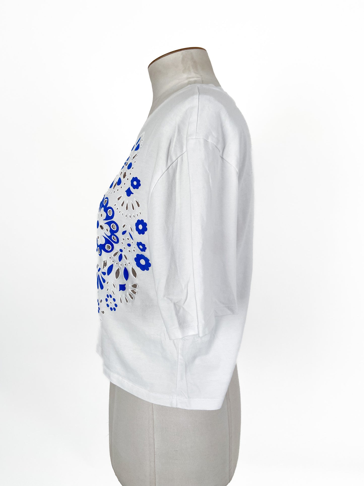 Zara | White Casual Top | Size L