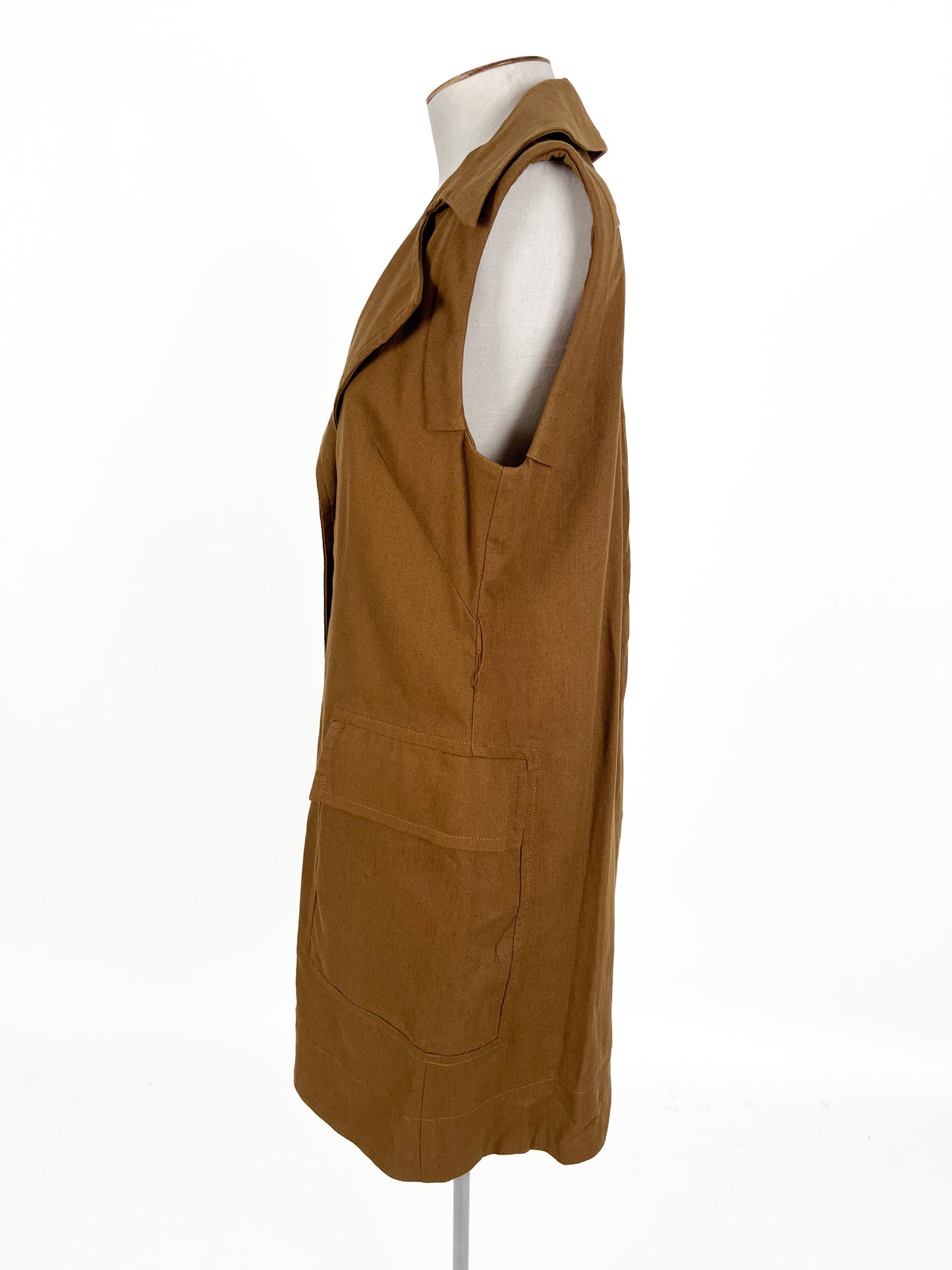 CUE | Brown Casual/Workwear Dress | Size 10