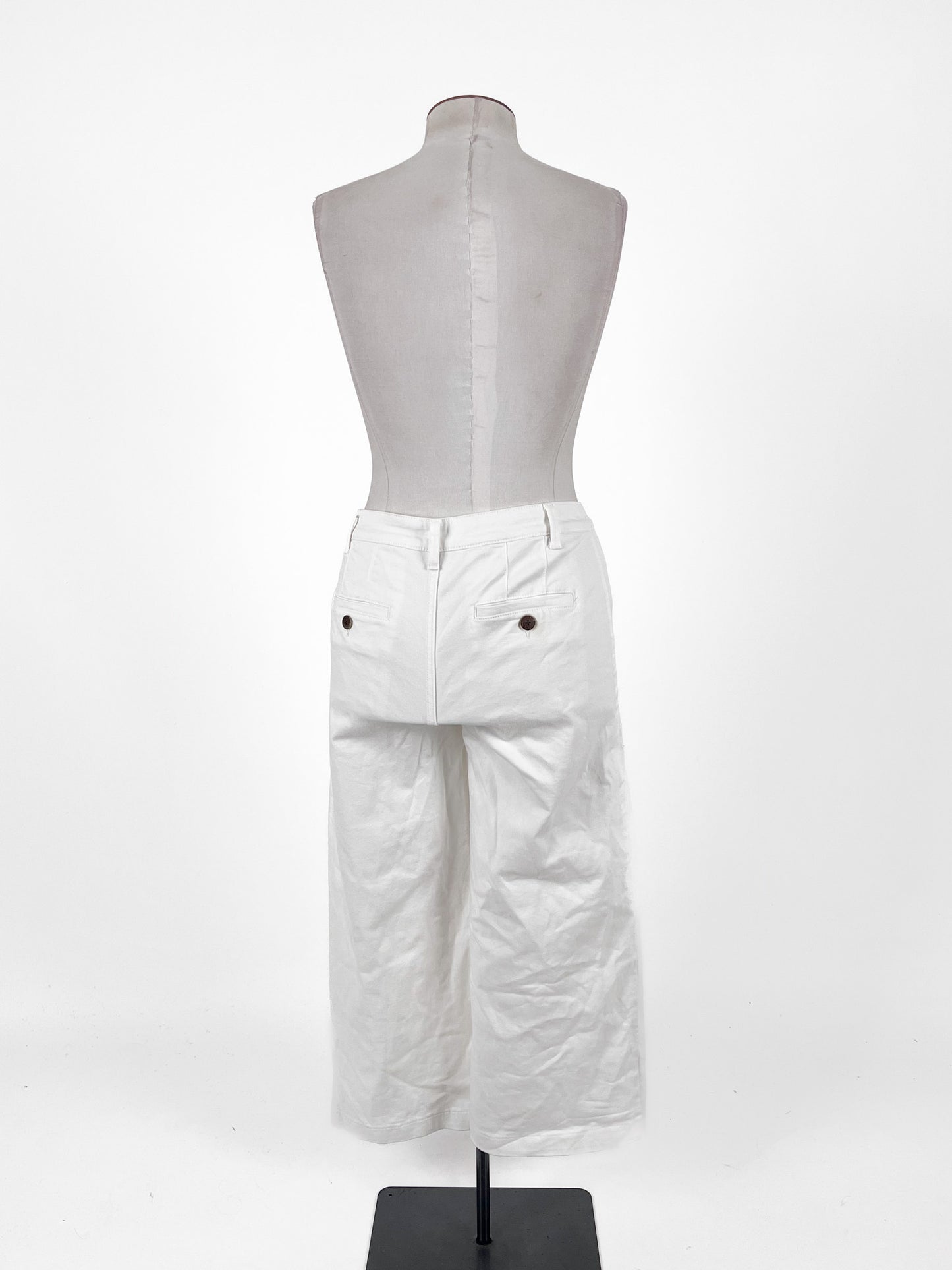 Unknown Brand | White Straight fit Pants | Size L