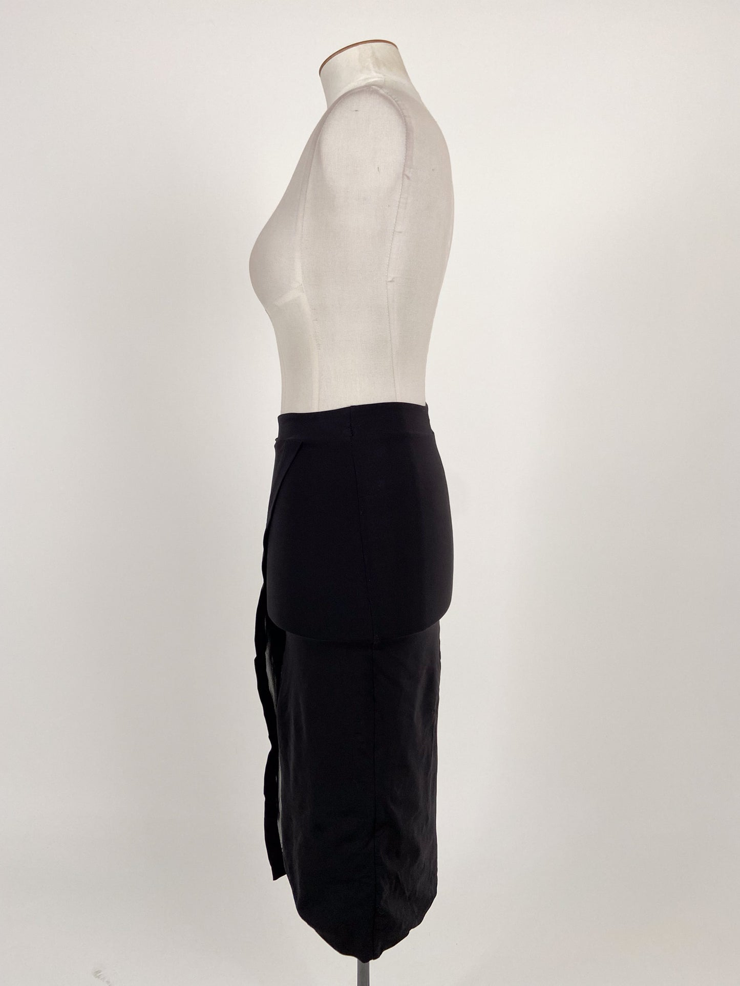 Kookai | Black Workwear Skirt | Size 8-10