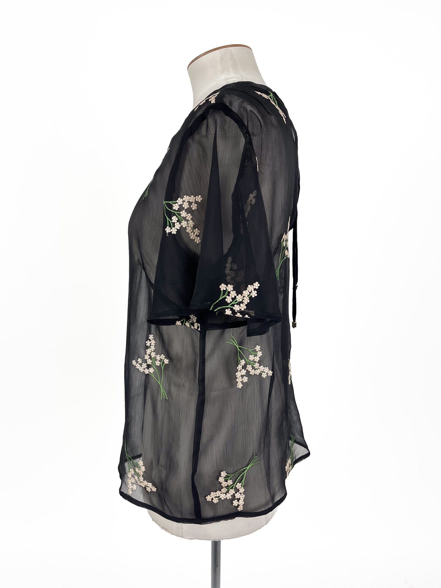 Kate Sylvester - Black Blouse (Size L)