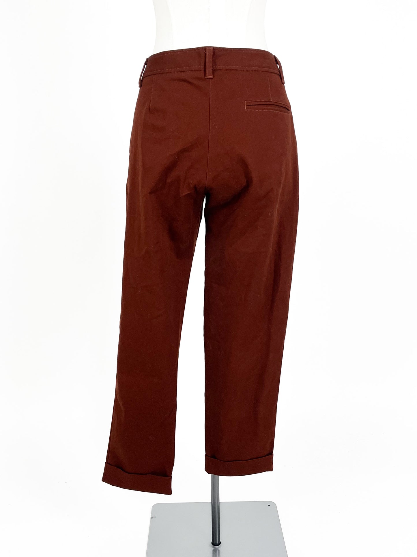 Sylvester | Brown Straight fit Pants | Size M