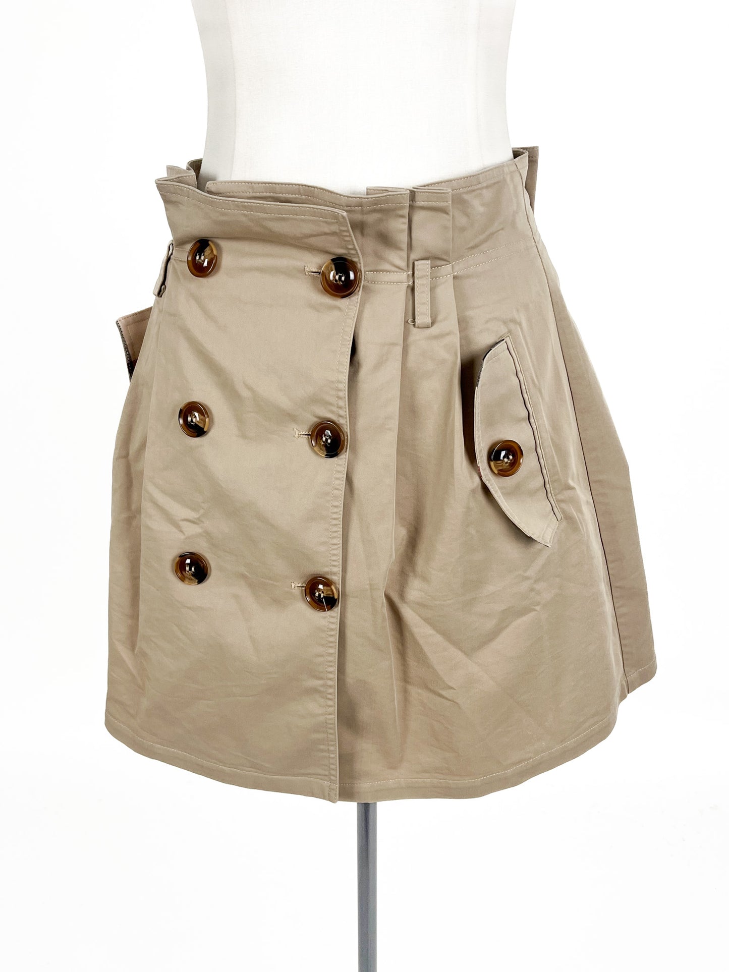 C & C | Beige Skirt | Size 8