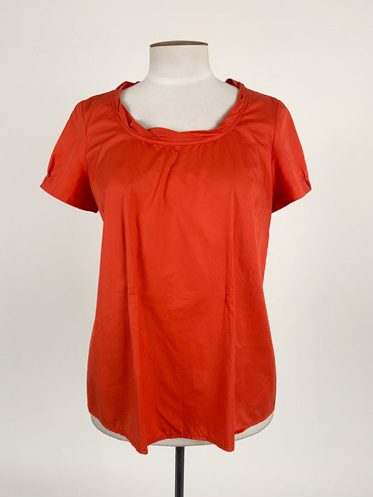 Veronika Maine | Orange Casual/Workwear Top | Size 14