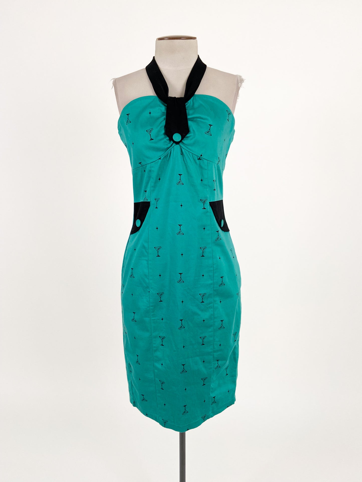 Unknown Brand | Green Cocktail Dress | Size S