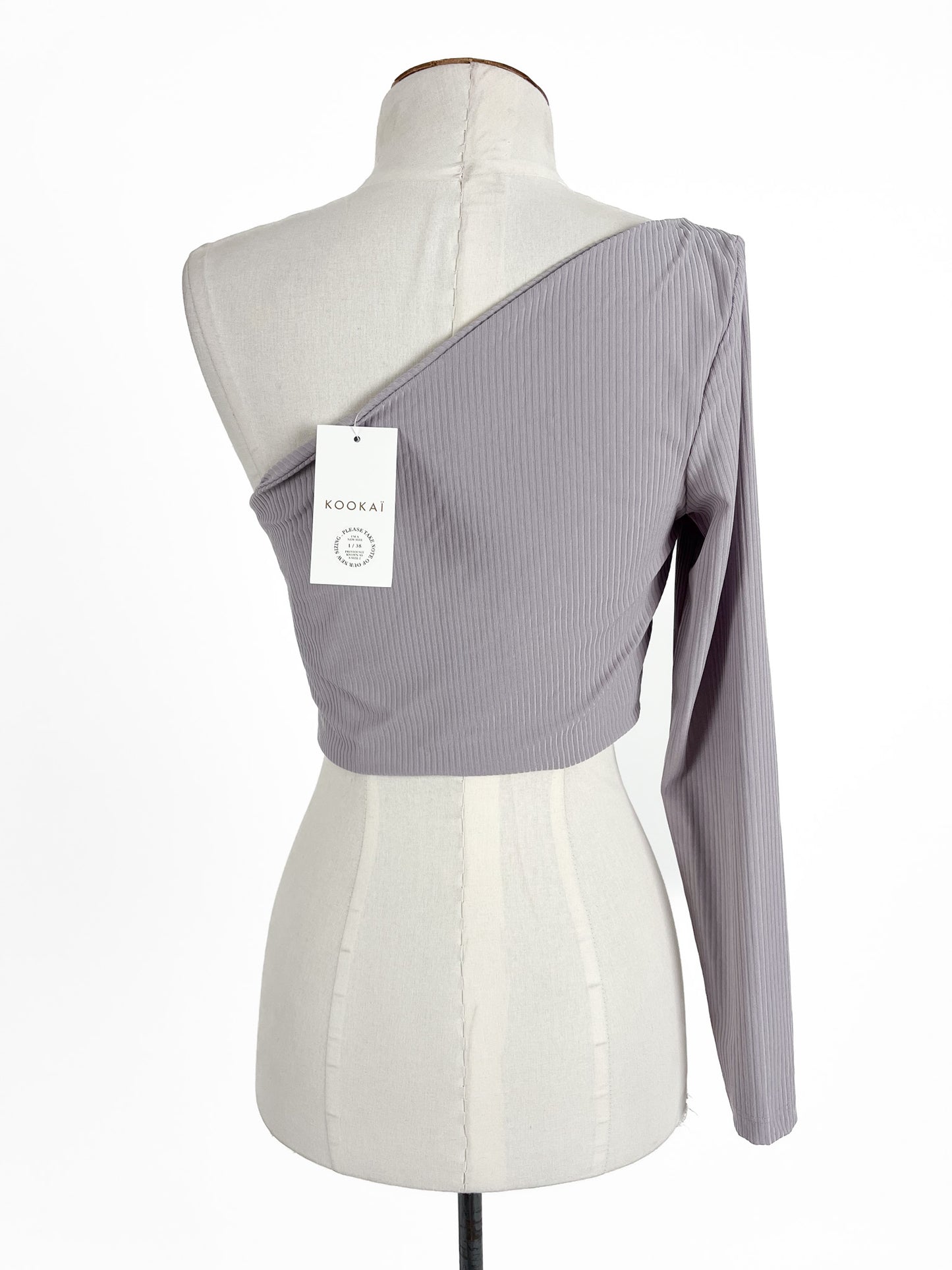 Kookai | Grey Top | Size S
