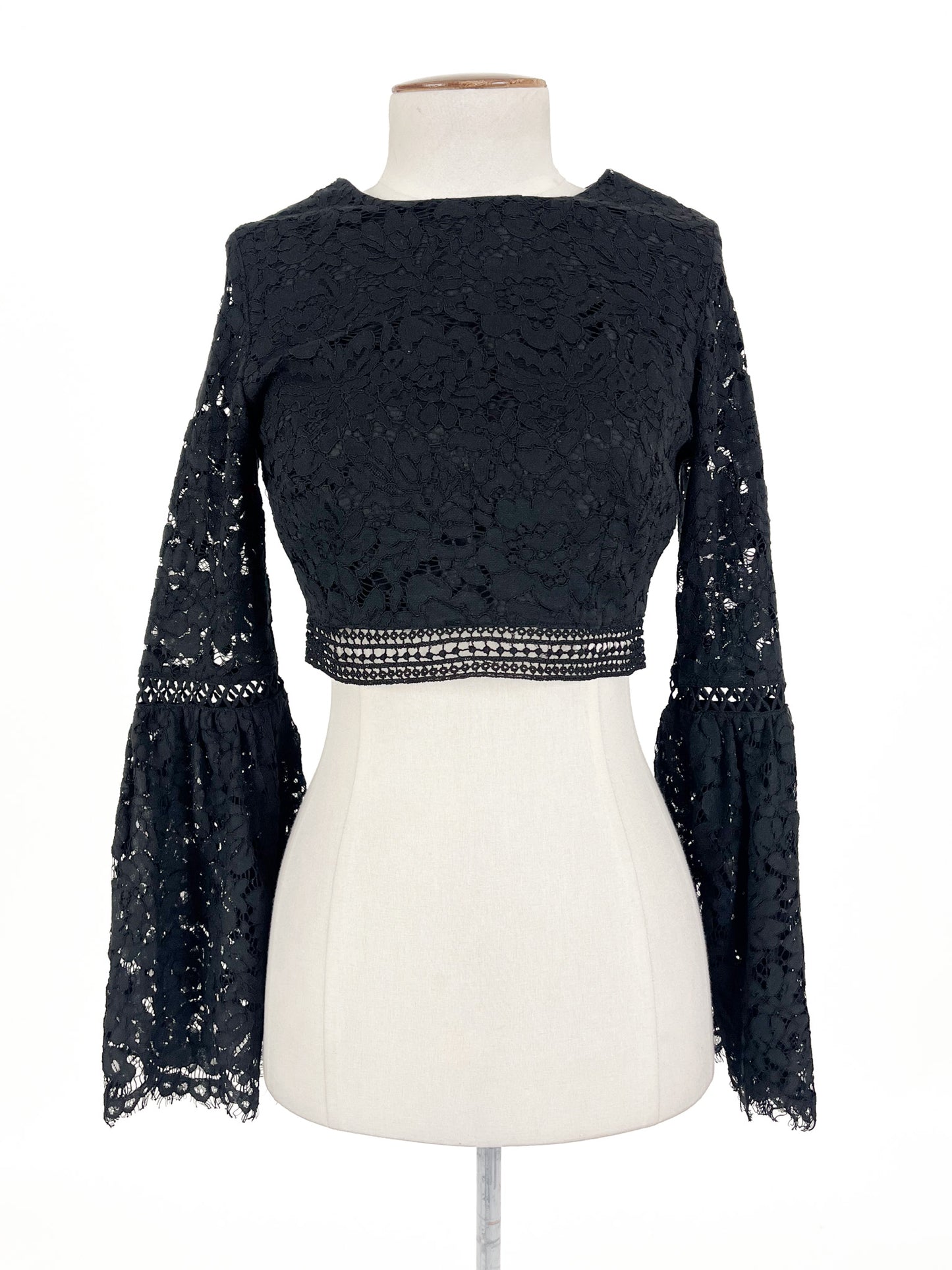 Boohoo | Black Casual/Cocktail Top | Size 8