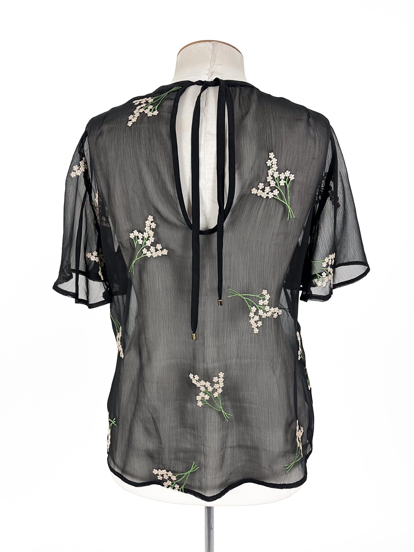 Kate Sylvester - Black Blouse (Size L)