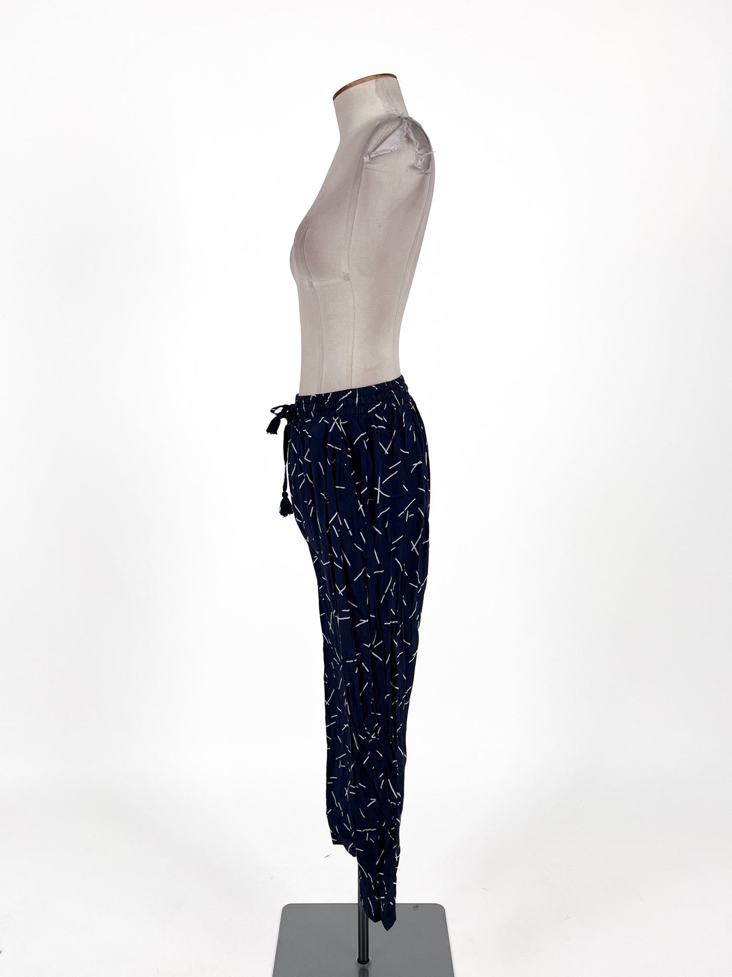 Elm | Navy Casual Pants | Size 8