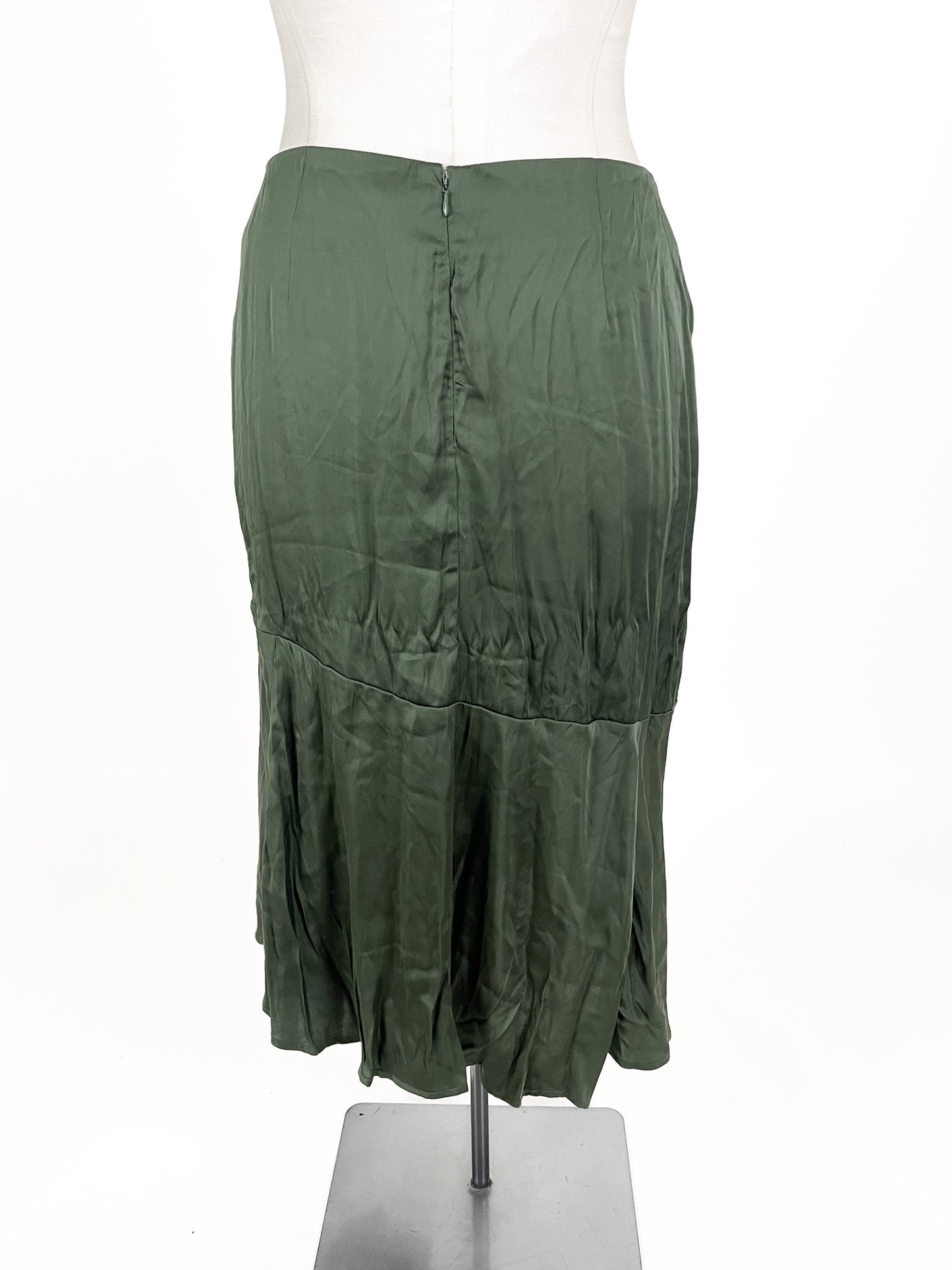 Foxwood - Green Midi Skirt (Size 12)