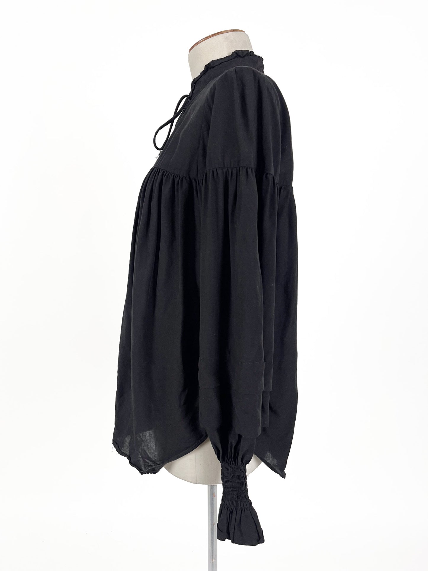 State of Play - Black Blouse (Size 8)