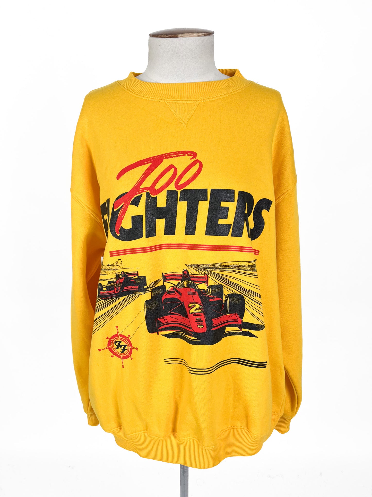 Foo Fighters | Yellow Casual Jumper | Size S