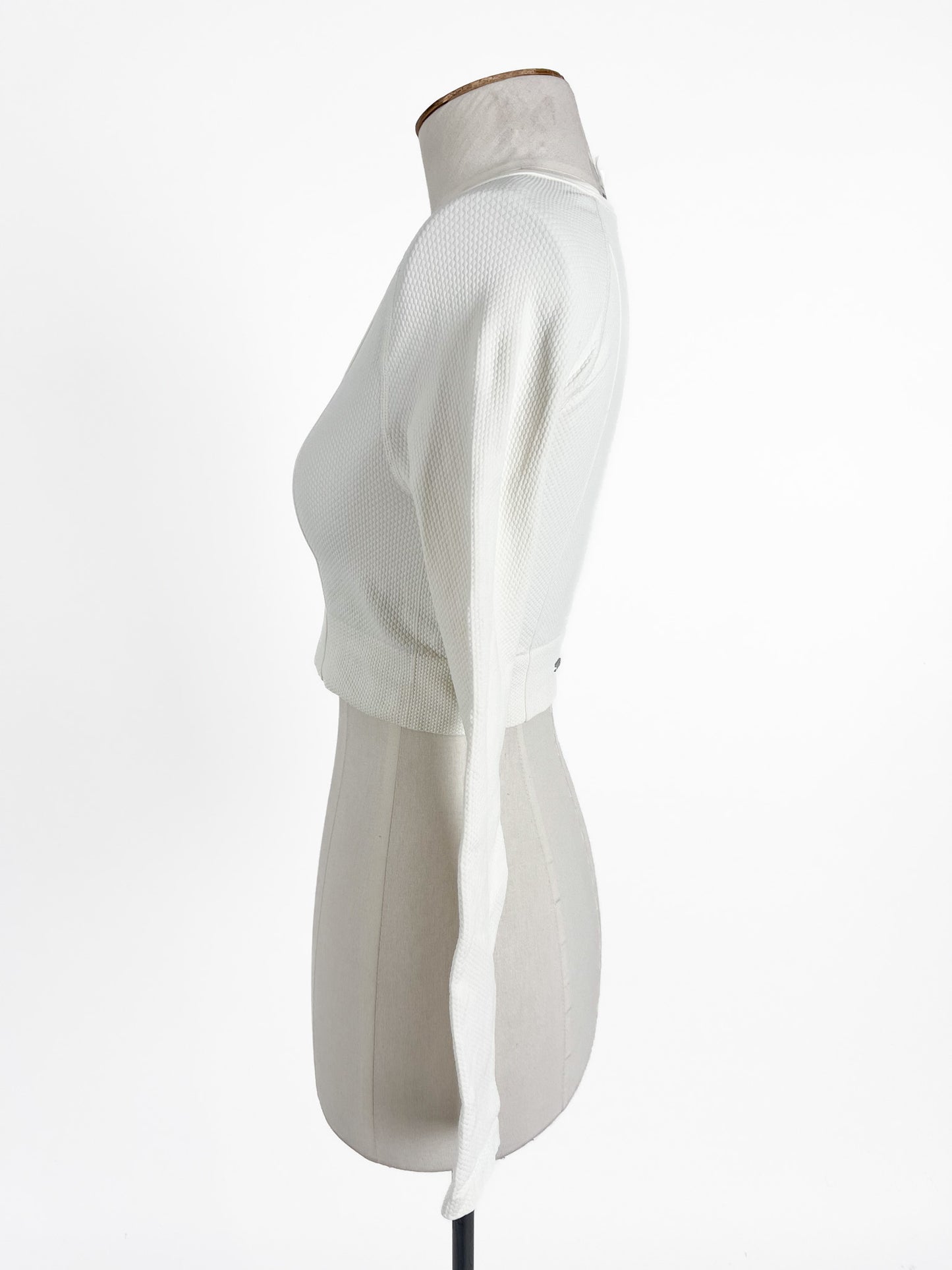 Aim'n | White Casual Activewear Top | Size S