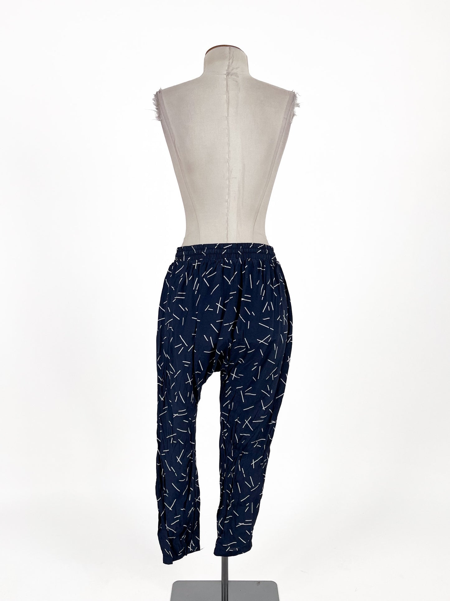 Elm | Navy Casual Pants | Size 8