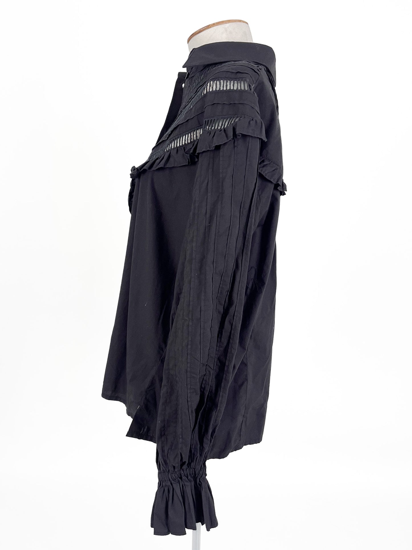 Karen Walker | Black Casual Top | Size 8