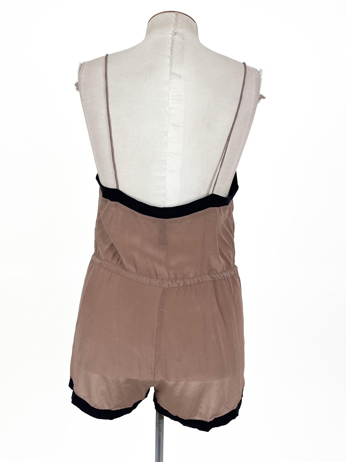 Lonely Hearts | Brown Sleep Playsuit | Size 12