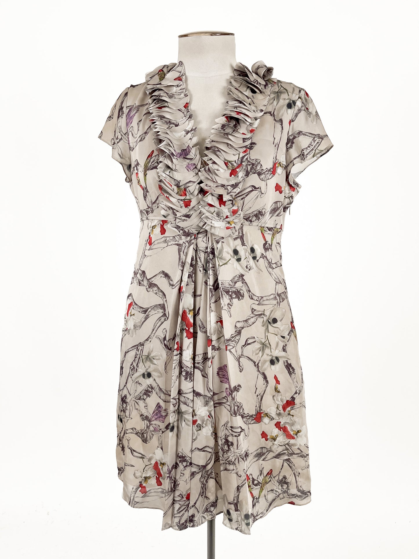 Ted Baker | Multicoloured Cocktail Dress | Size S