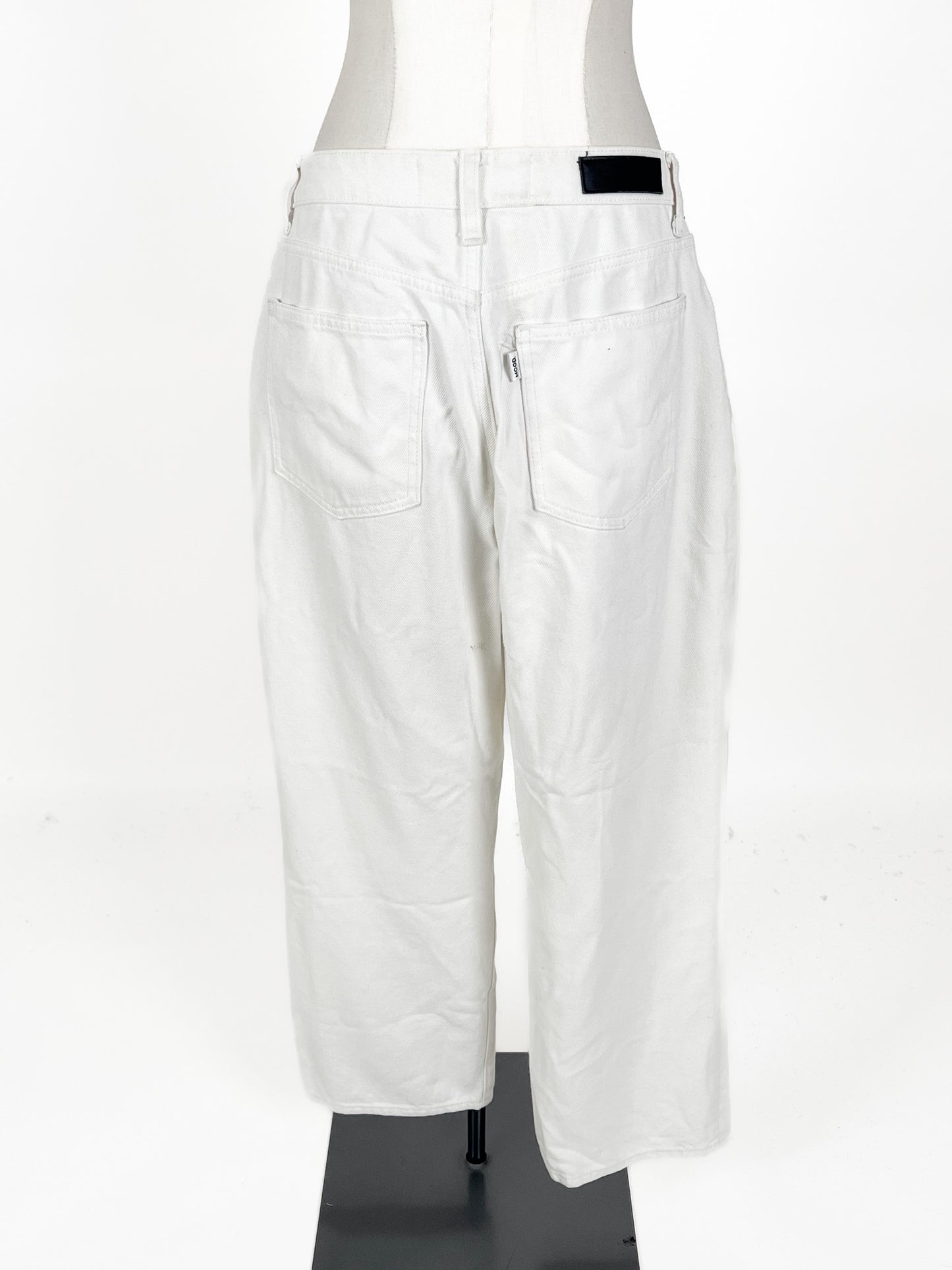 MOOD.DNM | White Casual Jeans | Size 12