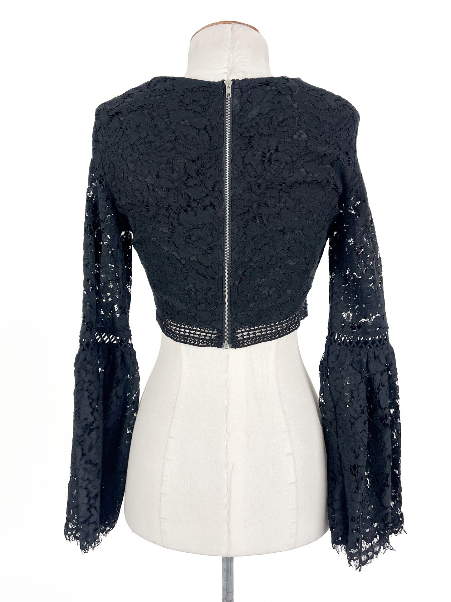 Boohoo | Black Casual/Cocktail Top | Size 8