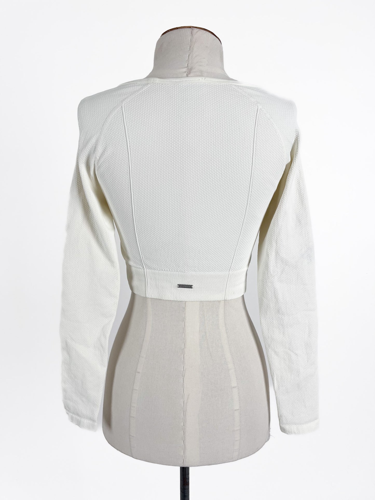 Aim'n | White Casual Activewear Top | Size S